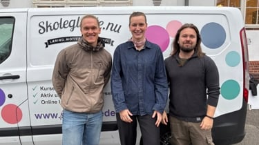 Psykologer fra Aleris PP i gruppebillede under afvikling af Hej Trivsel i efteråret 2025