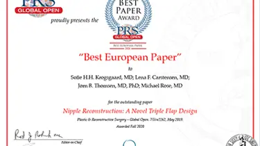 Best Paper Reward til Lena Carstensen.