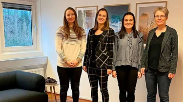 Psykologteam i Aleris - 4 kvinder.