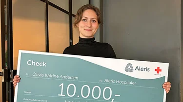 Årets førstehjælper 2025 Olivia.