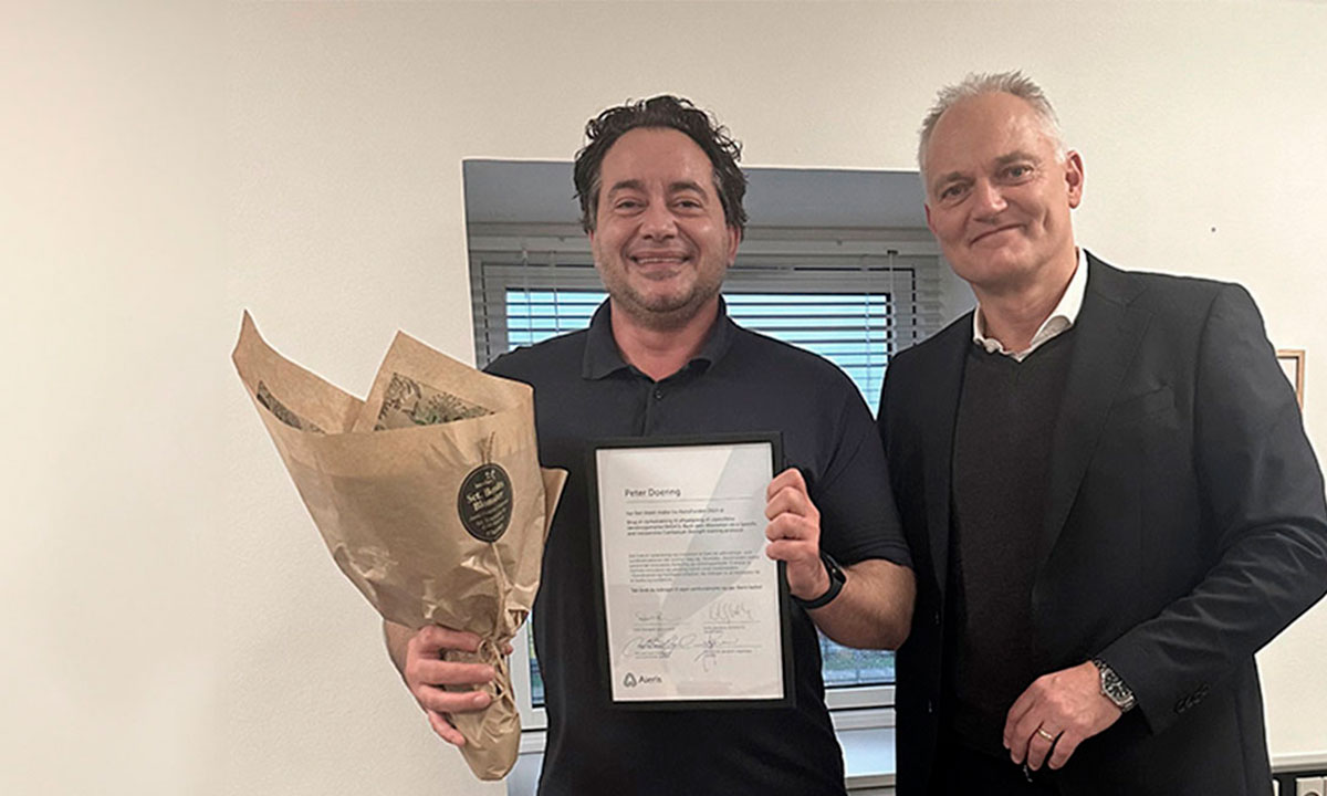 Overlæge Peter Døring & CEO Michael Gram Kirkegaard.