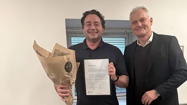 Overlæge Peter Døring & CEO Michael Gram Kirkegaard.