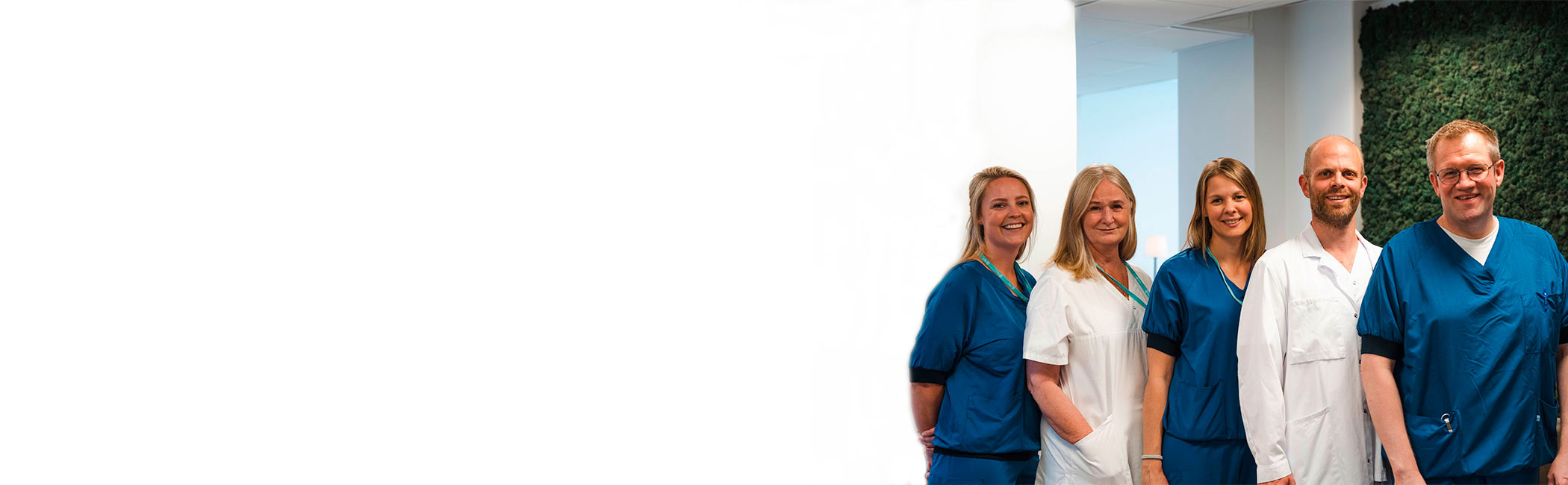 Teambillede af Aleris Kræftcenter i Oslo.